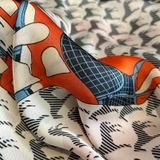  Quà tặng 20/10 cho sếp nữ, vợ, cô giáo, giáo viên nữ, mẹ và bạn gái, người yêu nữ quà tặng Khăn quàngchoàng cổ lụa cao cấp cho nữ văn phòng sở đẹp màu cam AGANA - KS211 