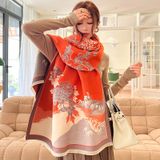  Khăn quàng choàng cổ len Cashmere cho nữ giữ ấm cao cấp phong cách Hàn Quốc đẹp sang trọng AGANA - KC477 