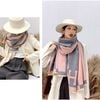 Khăn quàng choàng cổ len Cashmere cho nữ giữ ấm cao cấp phong cách Hàn Quốc đẹp sang trọng AGANA - KC473