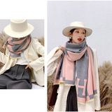  Khăn quàng choàng cổ len Cashmere cho nữ giữ ấm cao cấp phong cách Hàn Quốc đẹp sang trọng AGANA - KC473 