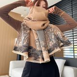  Khăn quàng choàng cổ len Cashmere cho nữ giữ ấm cao cấp phong cách Hàn Quốc đẹp sang trọng AGANA - KC459 