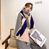  Khăn quàng choàng cổ len Cashmere cho nữ giữ ấm cao cấp phong cách Hàn Quốc đẹp sang trọng AGANA - KC474 