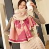  Khăn quàng choàng cổ len Cashmere cho nữ giữ ấm cao cấp phong cách Hàn Quốc đẹp sang trọng AGANA - KC476 