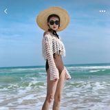  Quà tặng 20/10 cho sếp nữ, vợ, cô giáo, giáo viên nữ, mẹ và bạn gái, người yêu nữ quà tặng Mũ nón cói đi biển rộng vành tròn đẹp cho nữ AGANA - NC495 