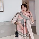  Khăn quàng choàng cổ len Cashmere cho nữ giữ ấm cao cấp phong cách Hàn Quốc đẹp sang trọng AGANA - KC468 