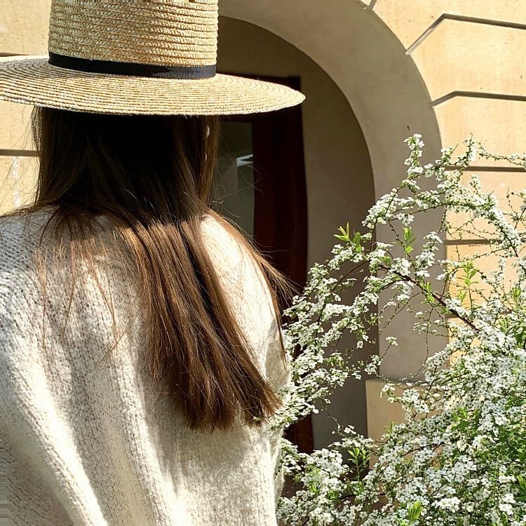  Quà tặng 20/10 cho sếp nữ, vợ, cô giáo, giáo viên nữ, mẹ và bạn gái, người yêu nữ quà tặng Mũ nón cói đi biển rộng vành tròn đẹp cho nữ AGANA - NC494 