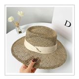  Quà tặng 20/10 cho sếp nữ, vợ, cô giáo, giáo viên nữ, mẹ và bạn gái, người yêu nữ quà tặng Mũ nón cói đi biển rộng vành tròn đẹp cho nữ AGANA - NC510 