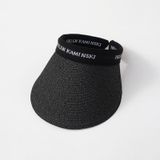  Quà tặng 20/10 cho sếp nữ, vợ, cô giáo, giáo viên nữ, mẹ và bạn gái, người yêu nữ quà tặng Mũ nón cói visor nửa đầu đi biển rộng vành tròn đẹp cho nữ AGANA - NC505 