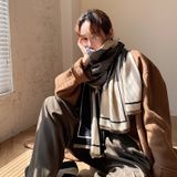  Khăn quàng choàng cổ len Cashmere cho nữ giữ ấm cao cấp phong cách Hàn Quốc đẹp sang trọng AGANA - KC465 