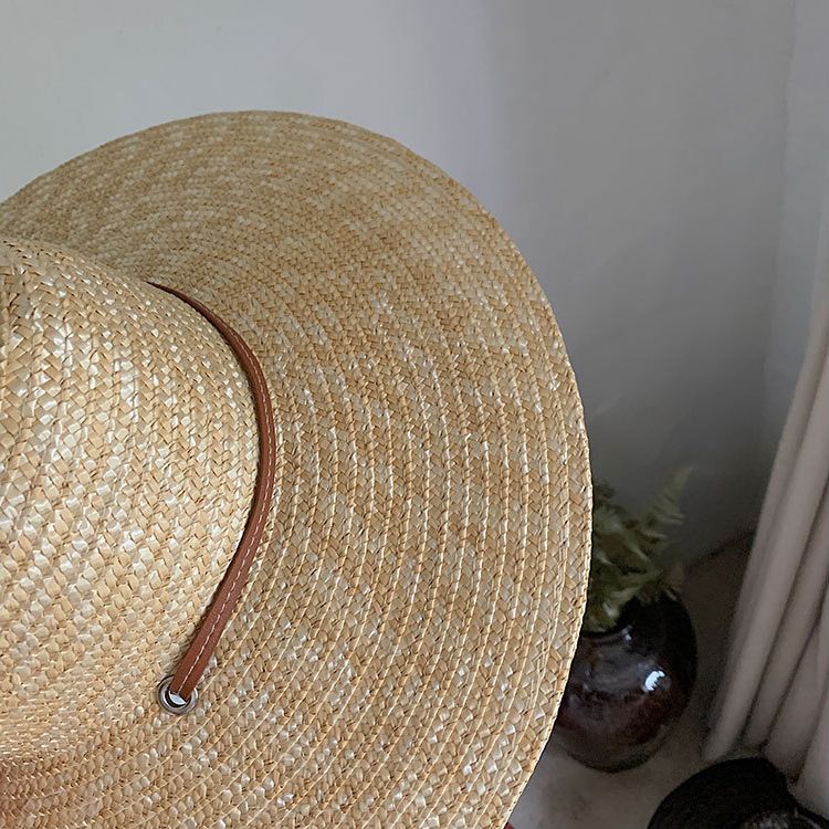  Quà tặng 20/10 cho sếp nữ, vợ, cô giáo, giáo viên nữ, mẹ và bạn gái, người yêu nữ quà tặng Mũ nón cói đi biển rộng vành tròn đẹp cho nữ AGANA - NC493 