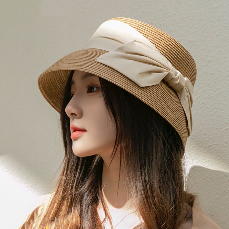  Quà tặng 20/10 cho sếp nữ, vợ, cô giáo, giáo viên nữ, mẹ và bạn gái, người yêu nữ quà tặng Mũ nón cói đi biển rộng vành tròn đẹp cho nữ AGANA - NC508 