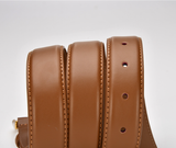  Thắt lưng nữ da bò thật AGANA dây nịt da thật đai váy da thật Hàn Quốc cao cấp phong cách hiện đại - DNT017 