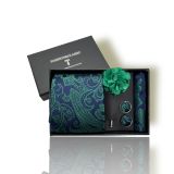  Set cà vạt nam 4 món cao cấp làm quà tặng, caravat đẹp sang trọng - SCR023 