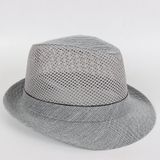  Quà tặng 20/11 cho đối tác nam, sếp nam, đồng nghiệp nam, người yêu nam ,bạn bè, anh trai hoặc người thân quà tặng Mũ nón phớt Fedora lưới dành cho nam cao cấp AGANA nón cao bồi phong cách cổ điển pha lẫn hiện đại - Màu Xám - MFDN006 