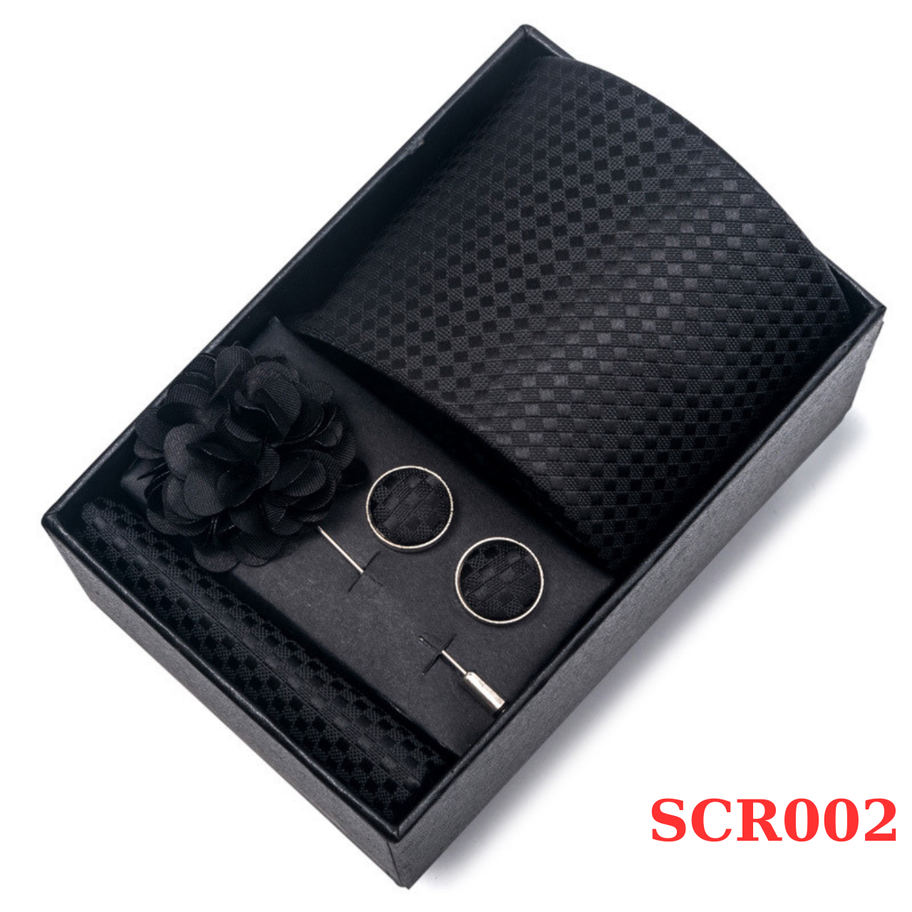  Quà tặng 20/11 cho đối tác nam, sếp nam, đồng nghiệp nam, người yêu nam ,bạn bè, anh trai hoặc người thân quà tặng Set cà vạt nam 4 món cao cấp làm quà tặng, caravat đẹp sang trọng - SCR002 