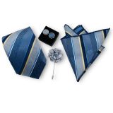  Set cà vạt nam 4 món cao cấp làm quà tặng, caravat đẹp sang trọng - SCR033 