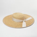  Quà tặng 20/10 cho sếp nữ, vợ, cô giáo, giáo viên nữ, mẹ và bạn gái, người yêu nữ quà tặng Mũ nón cói đi biển rộng vành tròn đẹp cho nữ sợi tự nhiên cao cấp dây trắng - NC523 