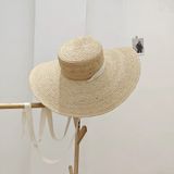  Mũ nón cói đi biển rộng vành tròn đẹp cho nữ AGANA - NC516 