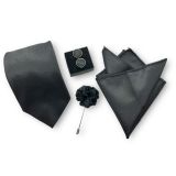  Set cà vạt nam 4 món cao cấp làm quà tặng, caravat đẹp sang trọng - SCR014 