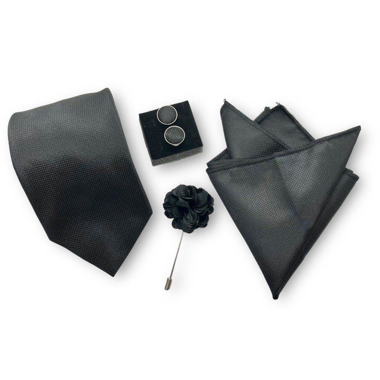  Set cà vạt nam 4 món cao cấp làm quà tặng, caravat đẹp sang trọng - SCR014 