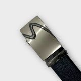  Quà tặng 20/10 cho đối tác nam, sếp nam, đồng nghiệp nam, người yêu nam ,bạn bè, anh trai hoặc người thân quà tặng Thắt lưng nam da bò thật khóa tự động hợp kim chống rỉ AGANA dây nịt nam cao cấp khóa lỗ kim da bò bền bỉ thời trang - Màu Đen - DNN023 