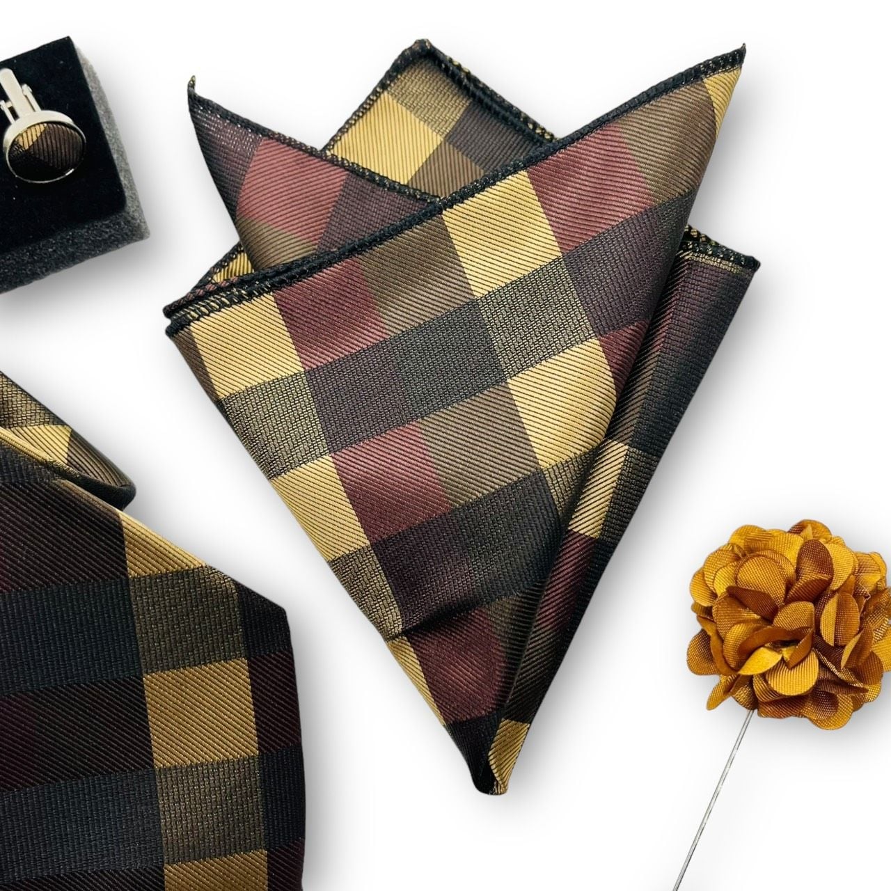  Quà tặng 20/10 cho đối tác nam, sếp nam, đồng nghiệp nam, người yêu nam ,bạn bè, anh trai hoặc người thân quà tặng Set cà vạt nam 4 món cao cấp làm quà tặng, caravat đẹp sang trọng - SCR029 