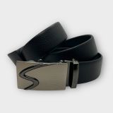  Quà tặng 20/10 cho đối tác nam, sếp nam, đồng nghiệp nam, người yêu nam ,bạn bè, anh trai hoặc người thân quà tặng Thắt lưng nam da bò thật khóa tự động hợp kim chống rỉ AGANA dây nịt nam cao cấp khóa lỗ kim da bò bền bỉ thời trang - Màu Đen - DNN023 