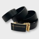  Quà tặng 20/11 cho đối tác nam, sếp nam, đồng nghiệp nam, người yêu nam ,bạn bè, anh trai hoặc người thân quà tặng Thắt lưng nam da bò thật khóa tự động hợp kim chống rỉ AGANA dây nịt nam cao cấp khóa lỗ kim da bò bền bỉ thời trang - Màu Đen - DNN013 