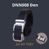  Quà tặng 20/11 cho đối tác nam, sếp nam, đồng nghiệp nam, người yêu nam ,bạn bè, anh trai hoặc người thân quà tặng Thắt lưng nam da bò thật khóa tự động hợp kim chống rỉ AGANA dây nịt nam cao cấp khóa lỗ kim da bò bền bỉ thời trang - Màu Đen - DNN008 