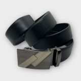  Quà tặng 20/10 cho đối tác nam, sếp nam, đồng nghiệp nam, người yêu nam ,bạn bè, anh trai hoặc người thân quà tặng Thắt lưng nam da bò thật khóa tự động hợp kim chống rỉ AGANA dây nịt nam cao cấp khóa lỗ kim da bò bền bỉ thời trang - Màu Đen - DNN025 