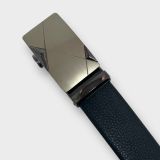  Quà tặng 20/10 cho đối tác nam, sếp nam, đồng nghiệp nam, người yêu nam ,bạn bè, anh trai hoặc người thân quà tặng Thắt lưng nam da bò thật khóa tự động hợp kim chống rỉ AGANA dây nịt nam cao cấp khóa lỗ kim da bò bền bỉ thời trang - Màu Đen - DNN021 