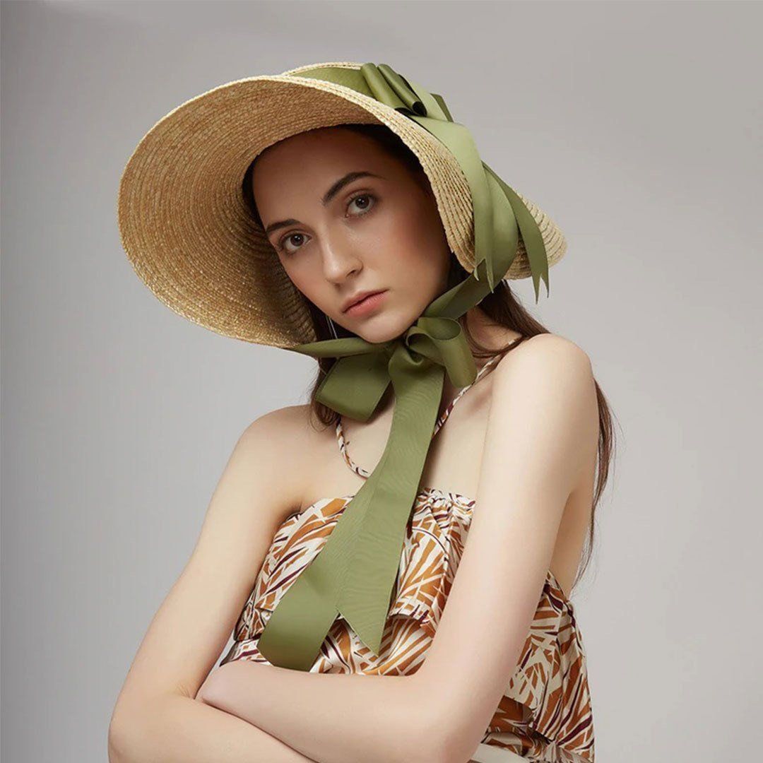  Quà tặng 20/11 cho sếp nữ, vợ, cô giáo, giáo viên nữ, mẹ và bạn gái, người yêu nữ quà tặng Mũ nón cói đi biển rộng vành tròn đẹp cho nữ AGANA - NC519 