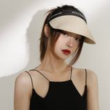  Quà tặng 20/11 cho sếp nữ, vợ, cô giáo, giáo viên nữ, mẹ và bạn gái, người yêu nữ quà tặng Mũ nón cói visor nửa đầu đi biển rộng vành tròn đẹp cho nữ AGANA - NC505 