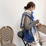  Khăn quàng choàng cổ len Cashmere cho nữ giữ ấm cao cấp phong cách Hàn Quốc đẹp sang trọng AGANA Khăn Phụ Kiện - KC466 