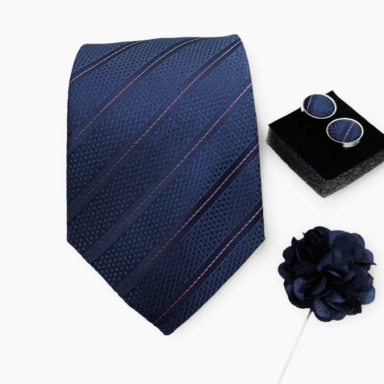  Quà tặng 20/11 cho đối tác nam, sếp nam, đồng nghiệp nam, người yêu nam ,bạn bè, anh trai hoặc người thân quà tặng Set cà vạt nam 4 món cao cấp làm quà tặng, caravat đẹp sang trọng - SCR027 