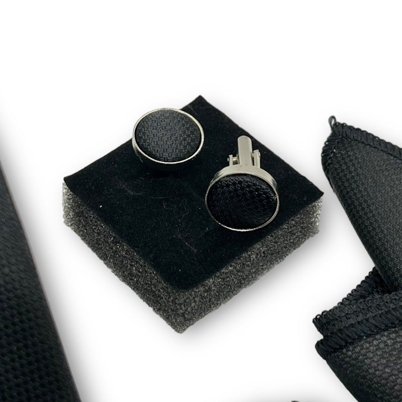  Set cà vạt nam 4 món cao cấp làm quà tặng, caravat đẹp sang trọng - SCR014 