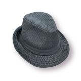  Mũ nón phớt Fedora nam vành nhỏ cao cấp AGANA nón cao bồi phong cách cổ điển pha lẫn hiện đại - Màu Xám - MFDN005 