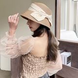  Quà tặng 20/11 cho sếp nữ, vợ, cô giáo, giáo viên nữ, mẹ và bạn gái, người yêu nữ quà tặng Mũ nón cói đi biển rộng vành tròn đẹp cho nữ AGANA - NC508 