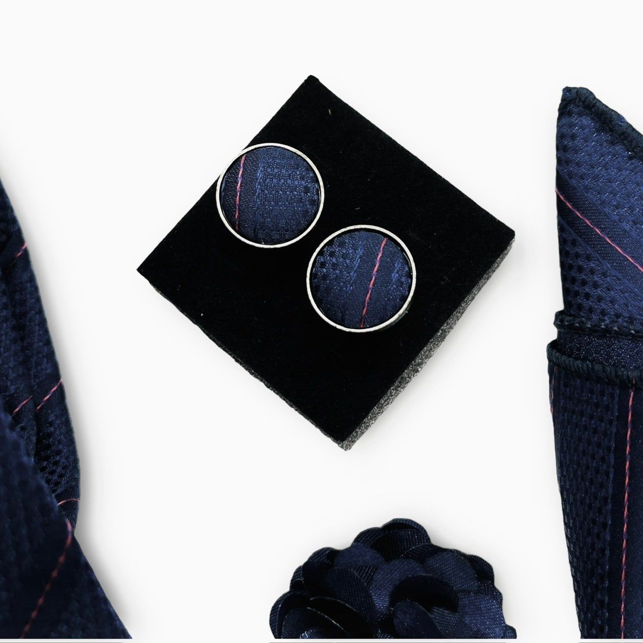  Set cà vạt nam 4 món cao cấp làm quà tặng, caravat đẹp sang trọng - SCR027 