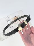  Thắt lưng nữ da bò thật AGANA dây nịt da thật đai váy da thật Hàn Quốc cao cấp phong cách hiện đại - DNT020 