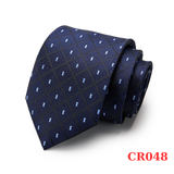  Cà vạt nam chống nhăn dễ thắt thời trang công sở lịch lãm caravat cao cấp làm quà tặng phù hợp mọi dịp AGANA - CR048 