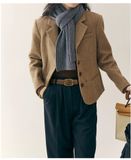  Thắt lưng nữ da bò thật AGANA dây nịt da thật đai váy da thật Hàn Quốc cao cấp phong cách hiện đại - DNT002 