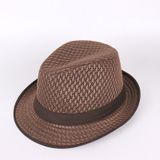  Mũ nón phớt Fedora nam vành nhỏ cao cấp AGANA nón cao bồi phong cách cổ điển pha lẫn hiện đại - Màu Nâu Đậm - MFDN005 