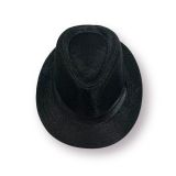  Quà tặng 20/11 cho đối tác nam, sếp nam, đồng nghiệp nam, người yêu nam ,bạn bè, anh trai hoặc người thân quà tặng Mũ nón phớt Fedora nam vành nhỏ cao cấp AGANA nón cao bồi phong cách cổ điển pha lẫn hiện đại - Màu Đen  - MFDN004 