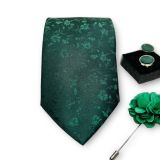  Set cà vạt nam 4 món cao cấp làm quà tặng, caravat đẹp sang trọng - SCR011 