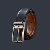  Quà tặng 20/10 cho đối tác nam, sếp nam, đồng nghiệp nam, người yêu nam ,bạn bè, anh trai hoặc người thân quà tặng Thắt lưng nam da bò thật khóa tự động hợp kim chống rỉ AGANA dây nịt nam cao cấp khóa lỗ kim da bò bền bỉ thời trang - Màu Đen - DNN001 