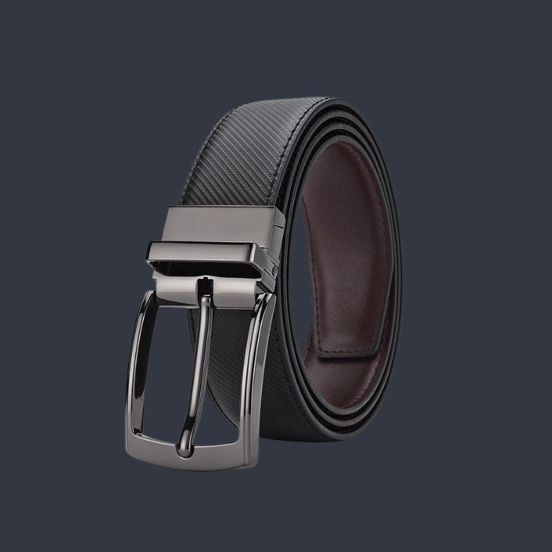  Quà tặng 20/10 cho đối tác nam, sếp nam, đồng nghiệp nam, người yêu nam ,bạn bè, anh trai hoặc người thân quà tặng Thắt lưng nam da bò thật khóa tự động hợp kim chống rỉ AGANA dây nịt nam cao cấp khóa lỗ kim da bò bền bỉ thời trang - Màu Đen - DNN004 