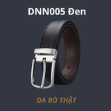  Quà tặng 20/11 cho đối tác nam, sếp nam, đồng nghiệp nam, người yêu nam ,bạn bè, anh trai hoặc người thân quà tặng Thắt lưng nam da bò thật khóa tự động hợp kim chống rỉ AGANA dây nịt nam cao cấp khóa lỗ kim da bò bền bỉ thời trang - Màu Đen - DNN005 