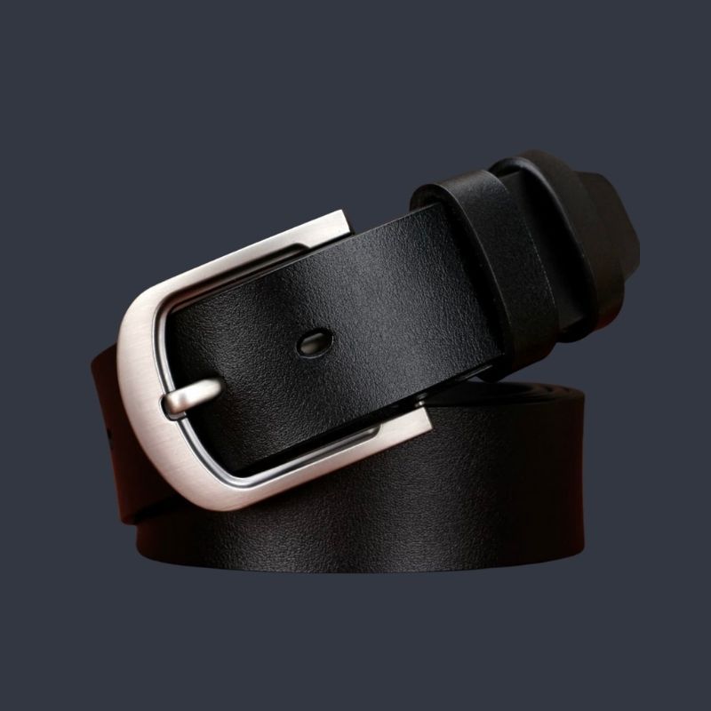  Quà tặng 20/10 cho đối tác nam, sếp nam, đồng nghiệp nam, người yêu nam ,bạn bè, anh trai hoặc người thân quà tặng Thắt lưng nam da bò thật khóa tự động hợp kim chống rỉ AGANA dây nịt nam cao cấp khóa lỗ kim da bò bền bỉ thời trang - Màu Đen - DNN007 