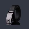  Quà tặng 20/10 cho đối tác nam, sếp nam, đồng nghiệp nam, người yêu nam ,bạn bè, anh trai hoặc người thân quà tặng Thắt lưng nam da bò thật khóa tự động hợp kim chống rỉ AGANA dây nịt nam cao cấp khóa lỗ kim da bò bền bỉ thời trang - Màu Đen - DNN020 